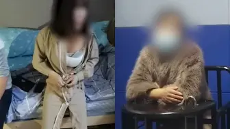 Скачать видео: 男“女”卖淫嫖娼被抓，民警现场揭穿嫖客懵了！“我是反串演员”