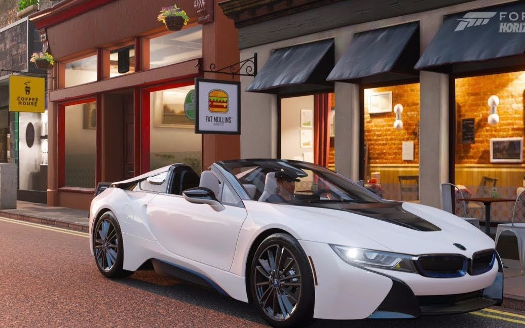 极限竞速地平线4:驾驶宝马i8跑车