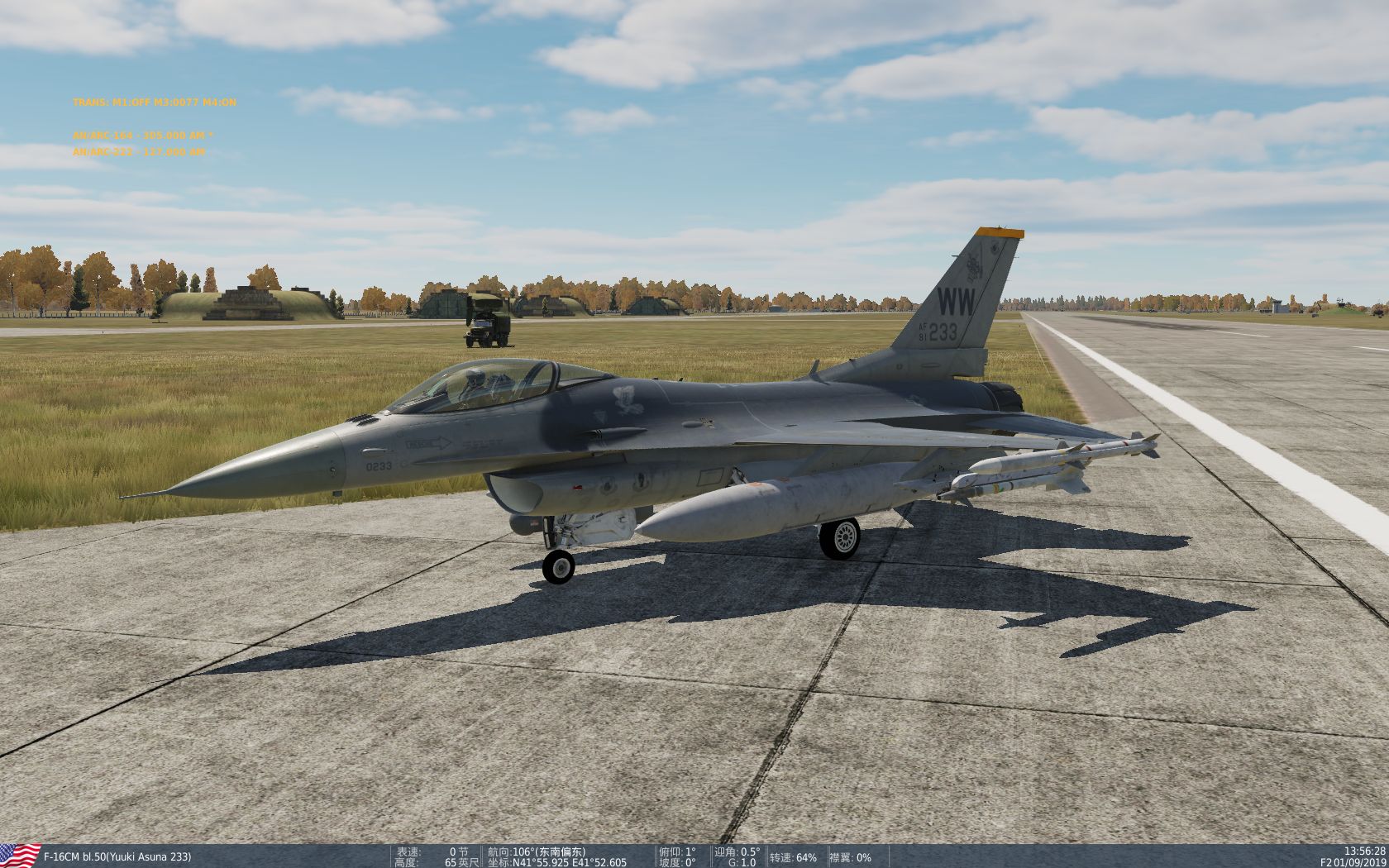 【DCS】F16C新武器JDAM GBU38使用教学单机游戏热门视频