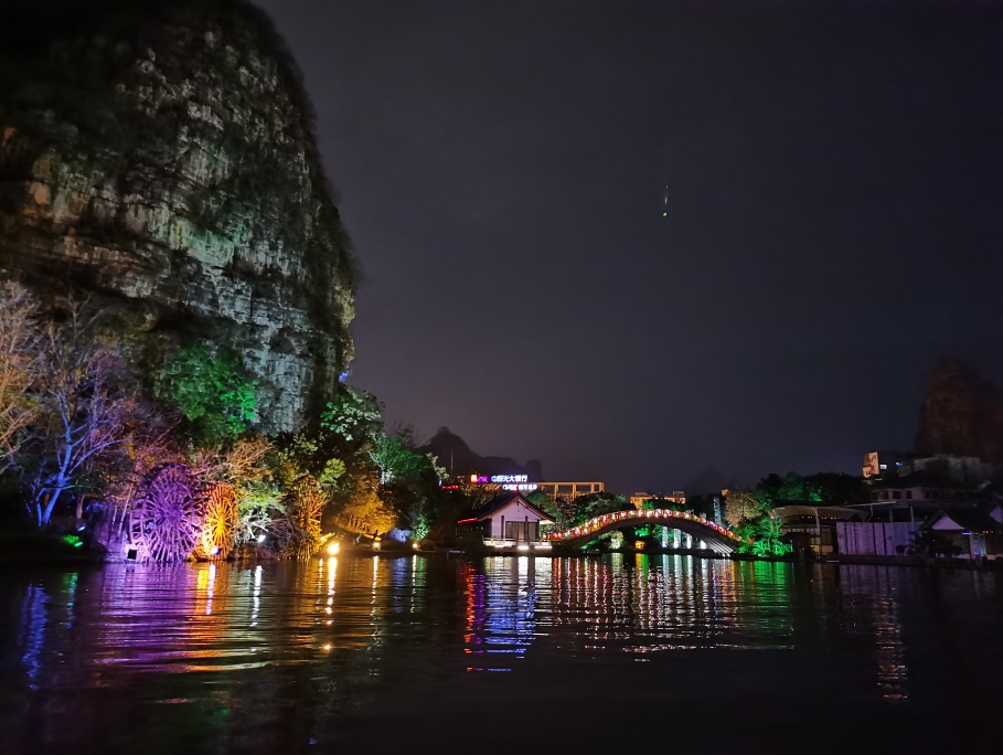 两江四湖夜景图片图片