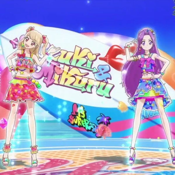 アイカツカード初期 コーデ1式×3 神崎美月 夏樹みくる