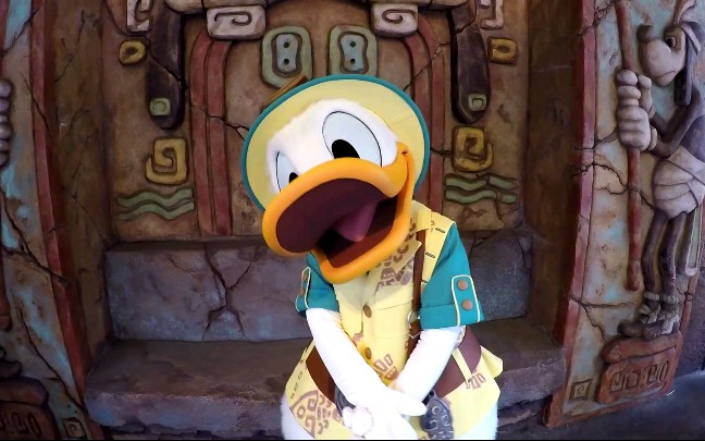 唐纳德迪士尼你难道可以拒绝鸭屁股的诱惑吗