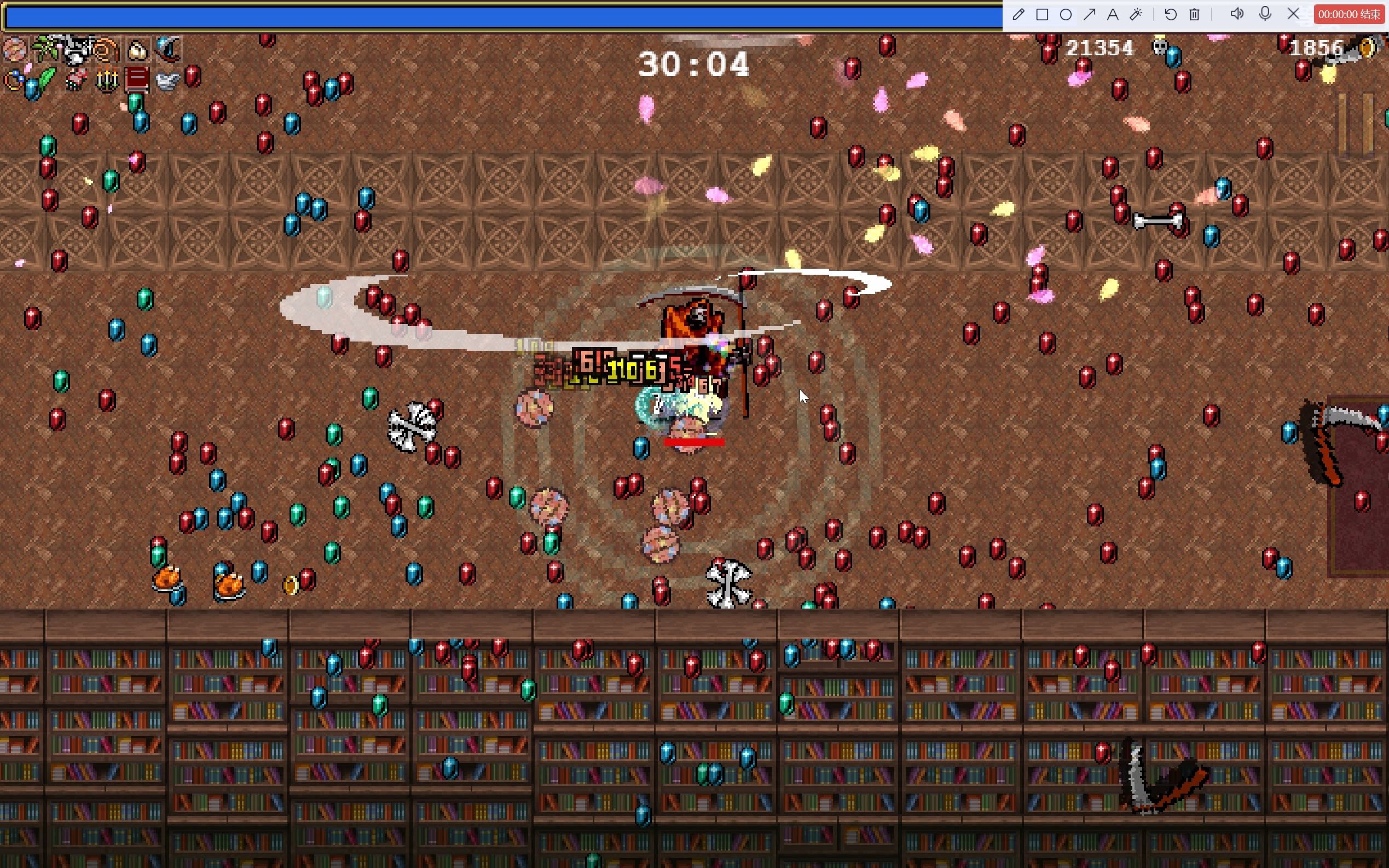 吸血鬼幸存者vampiresurvivors30分钟被秒杀实录