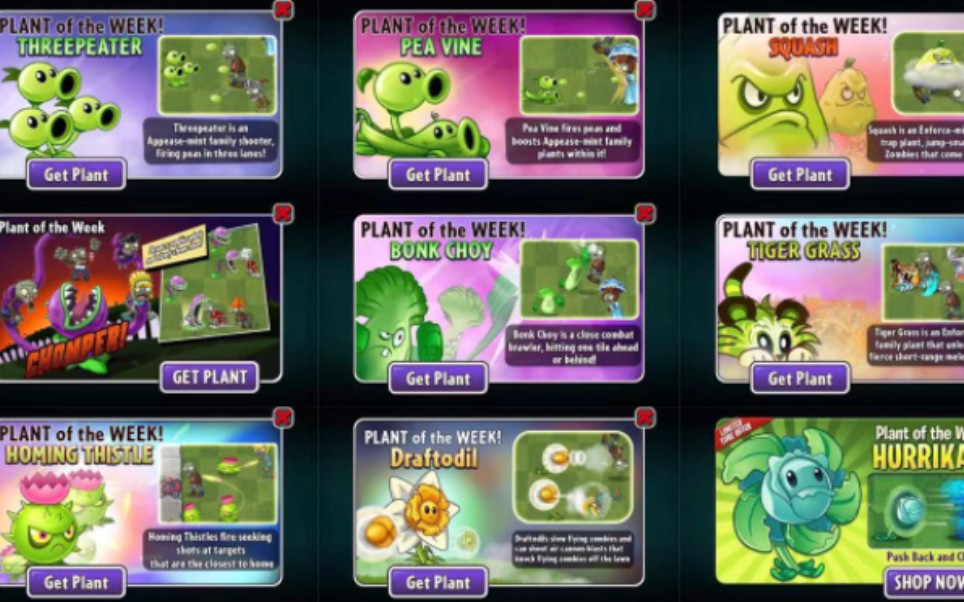 pvz2国际版植物满级图片