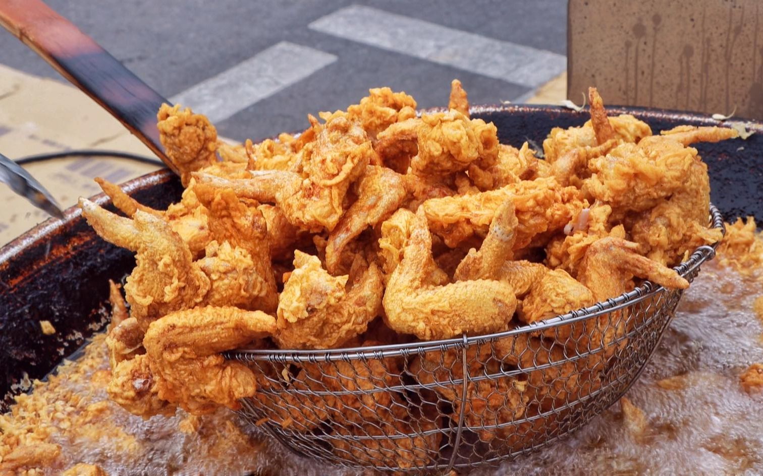 超人气炸鸡摊 台湾街头美食95【foodiefoodie 吃货吃货】