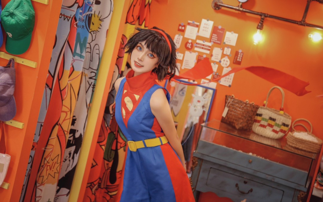 【dc/cos】球11小乔性转超级少女劳瑞尔!