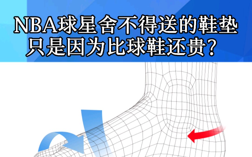 NBA球星送球鞋前必抽出鞋垫 不仅仅是因为价格昂贵哔哩哔哩bilibili