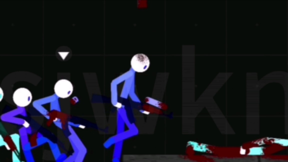 【火柴人模拟沙盒】红蓝战争·重置·山庄保卫战