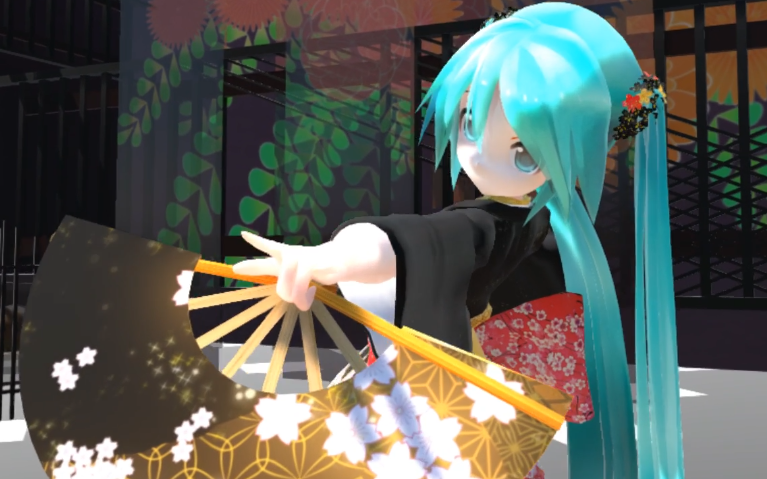 [图]【千本樱mmd】樱花飞舞之时，初音舞曲之刻