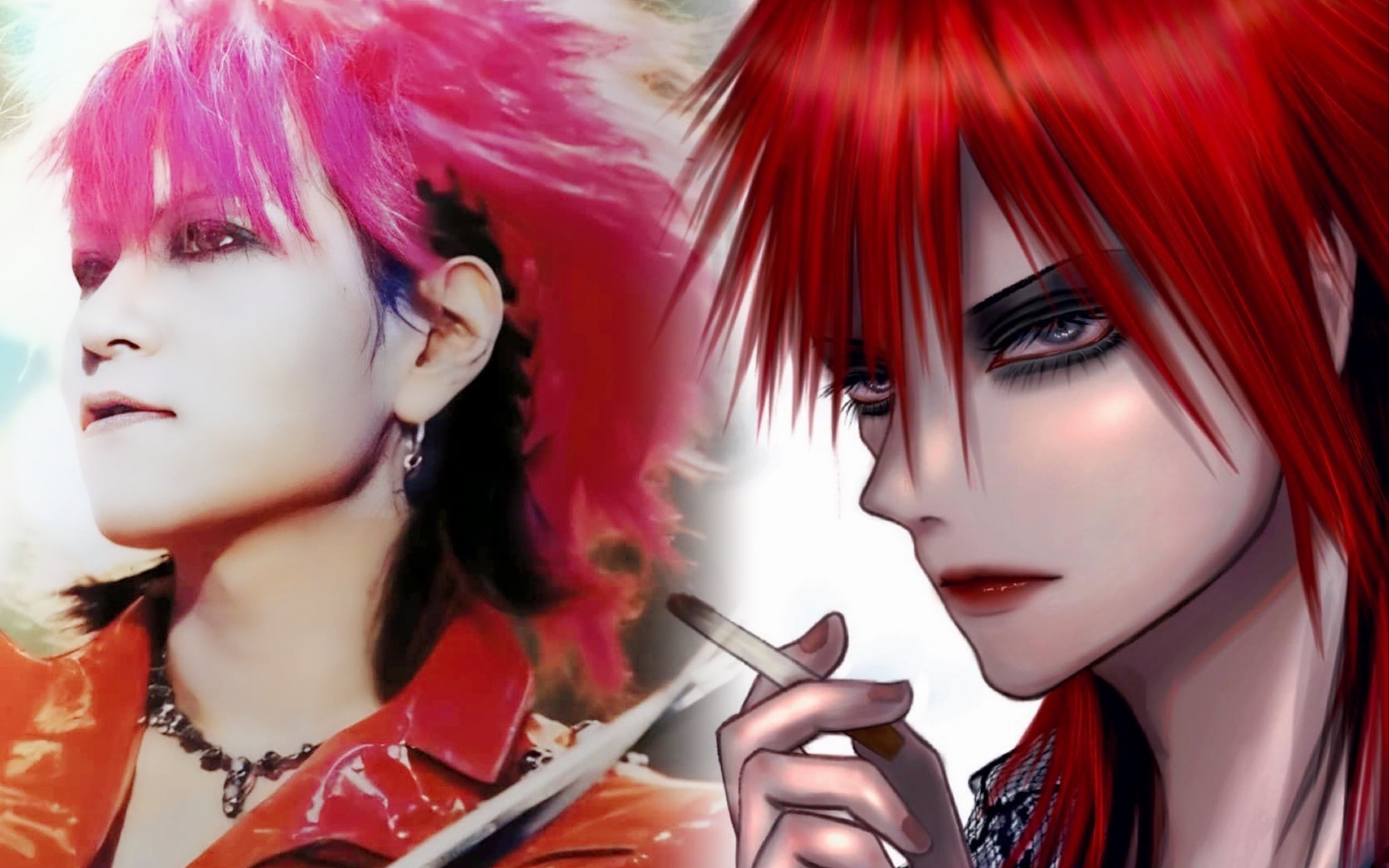 【hide】绿色精灵,红色天使( 美好治愈(致郁)向 / 混剪 )_哔哩哔哩