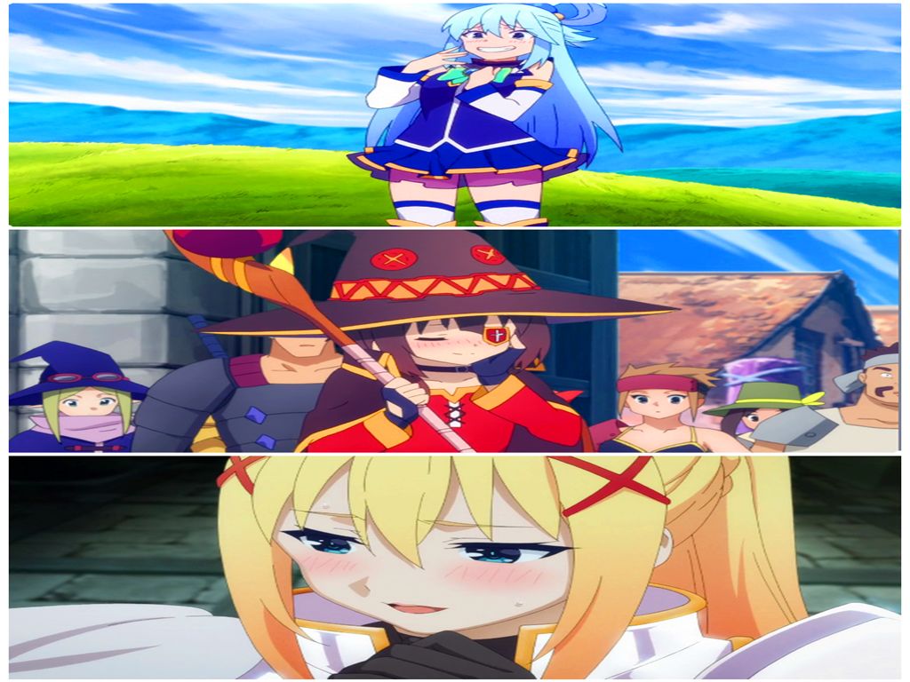 贝尔迪亚对阿库娅三女的完美评价