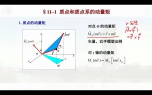 Download Video: 理论力学80：动量矩的概念