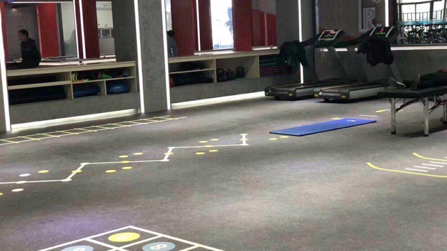 杭州市萧山区瓜沥镇蓝堡健身会所.