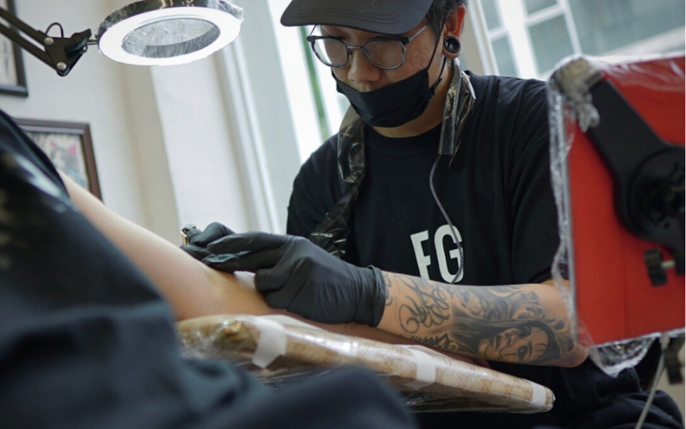 [图]waytattoo 纹身工作室的日常！存粹分享一下自己乱剪的视频啦！