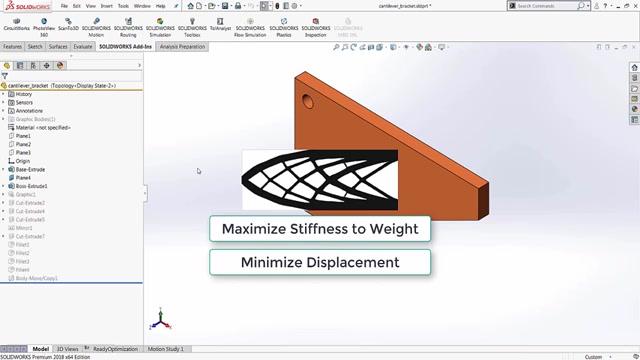 Solidworks结构拓扑优化(四)哔哩哔哩bilibili