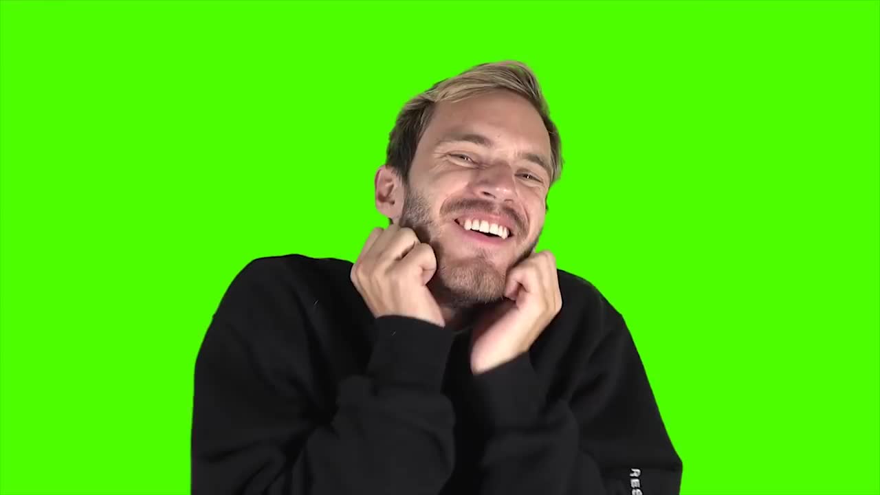 PewDiePie绿屏竞赛素材合集哔哩哔哩bilibili