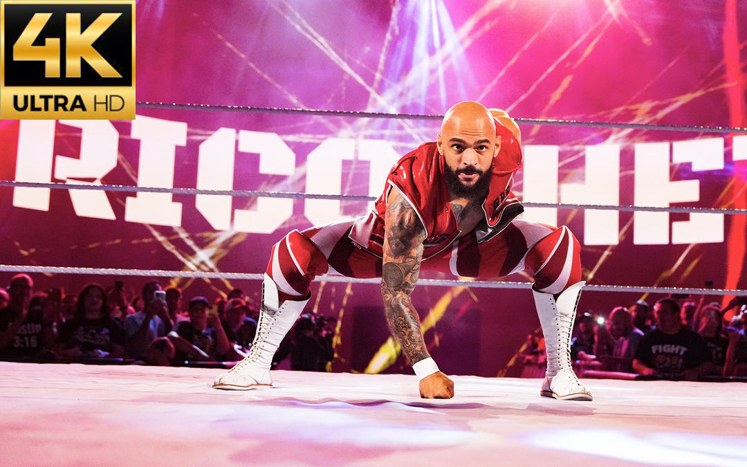 wwe超清4k盘点ricochet李科学的100大常用招式