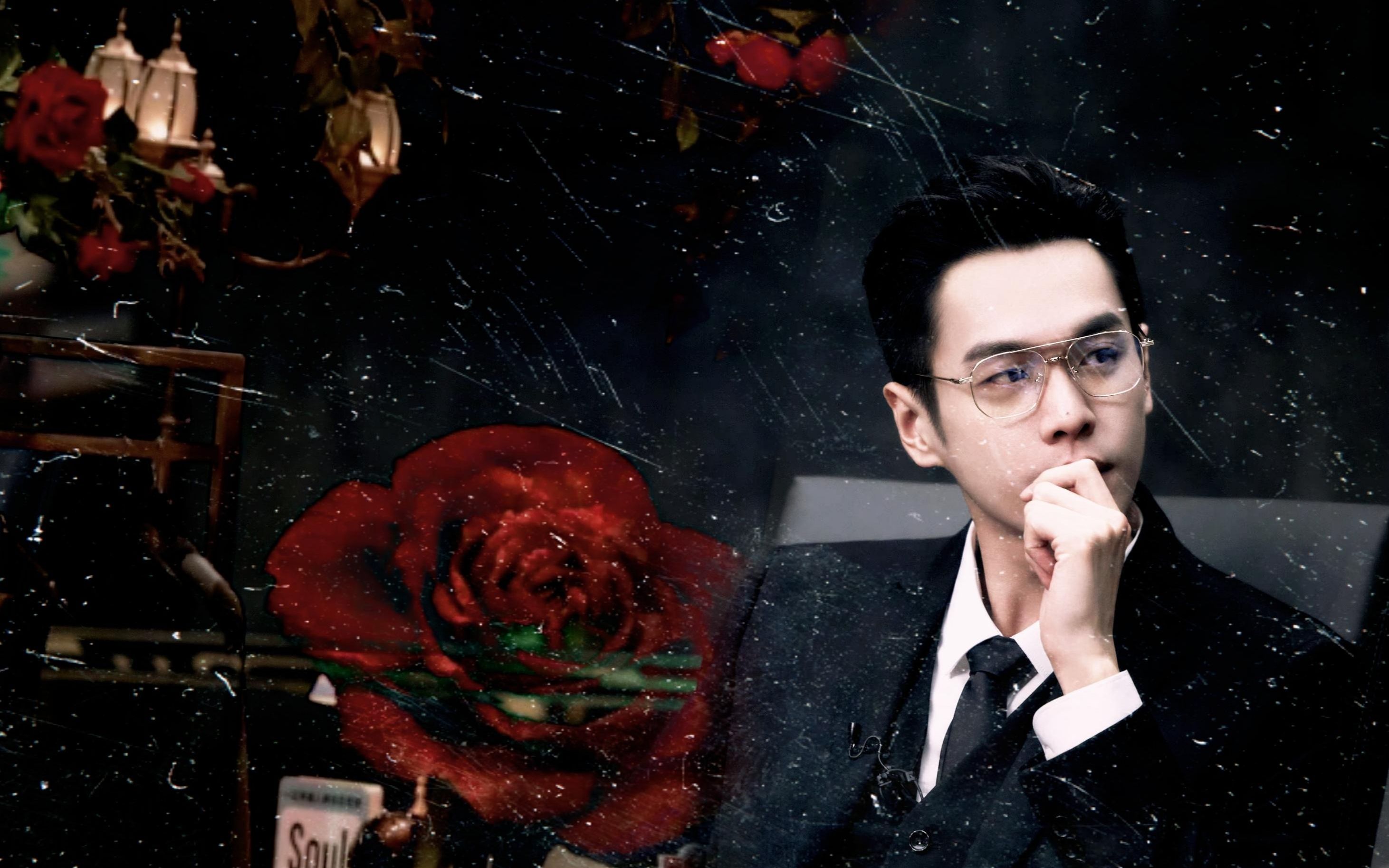 他好适合病娇变态的大反派请张若昀把金丝眼镜焊在脸上