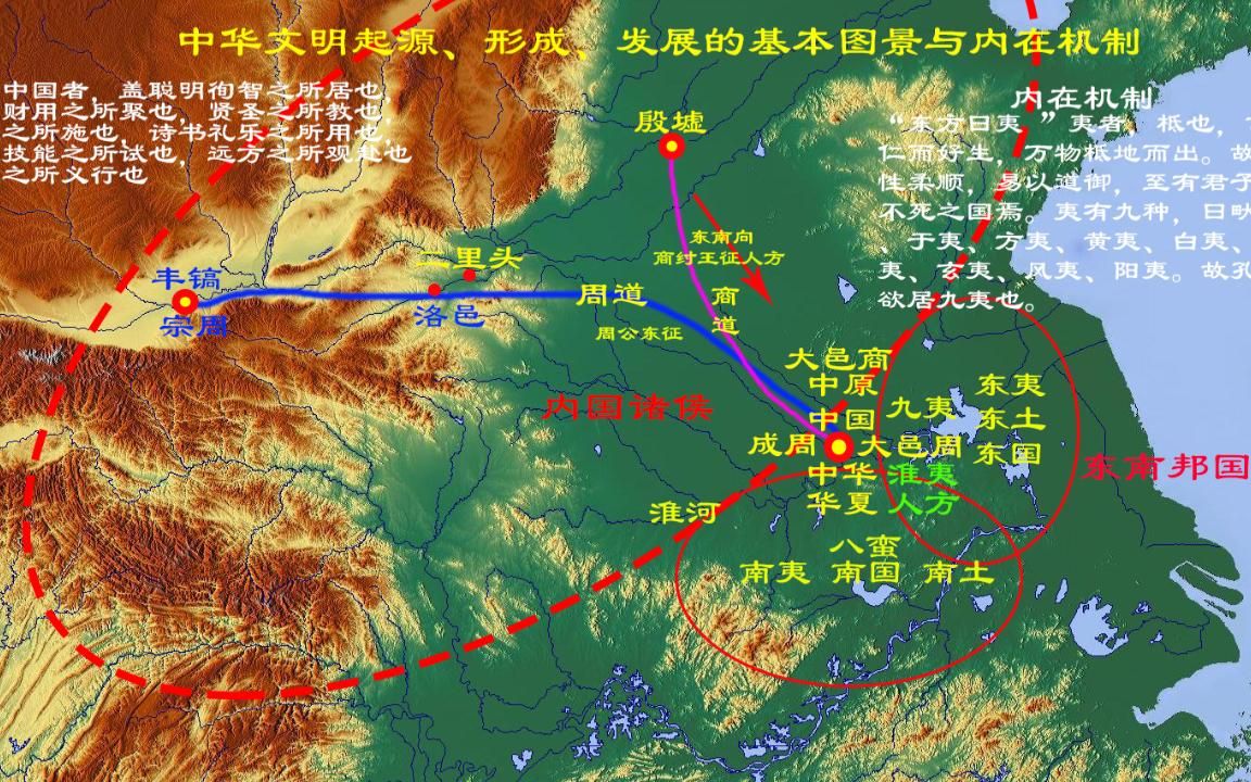 [图]考古新发现，成周东西的诸侯国与东南邦国是西周两大核心疆域