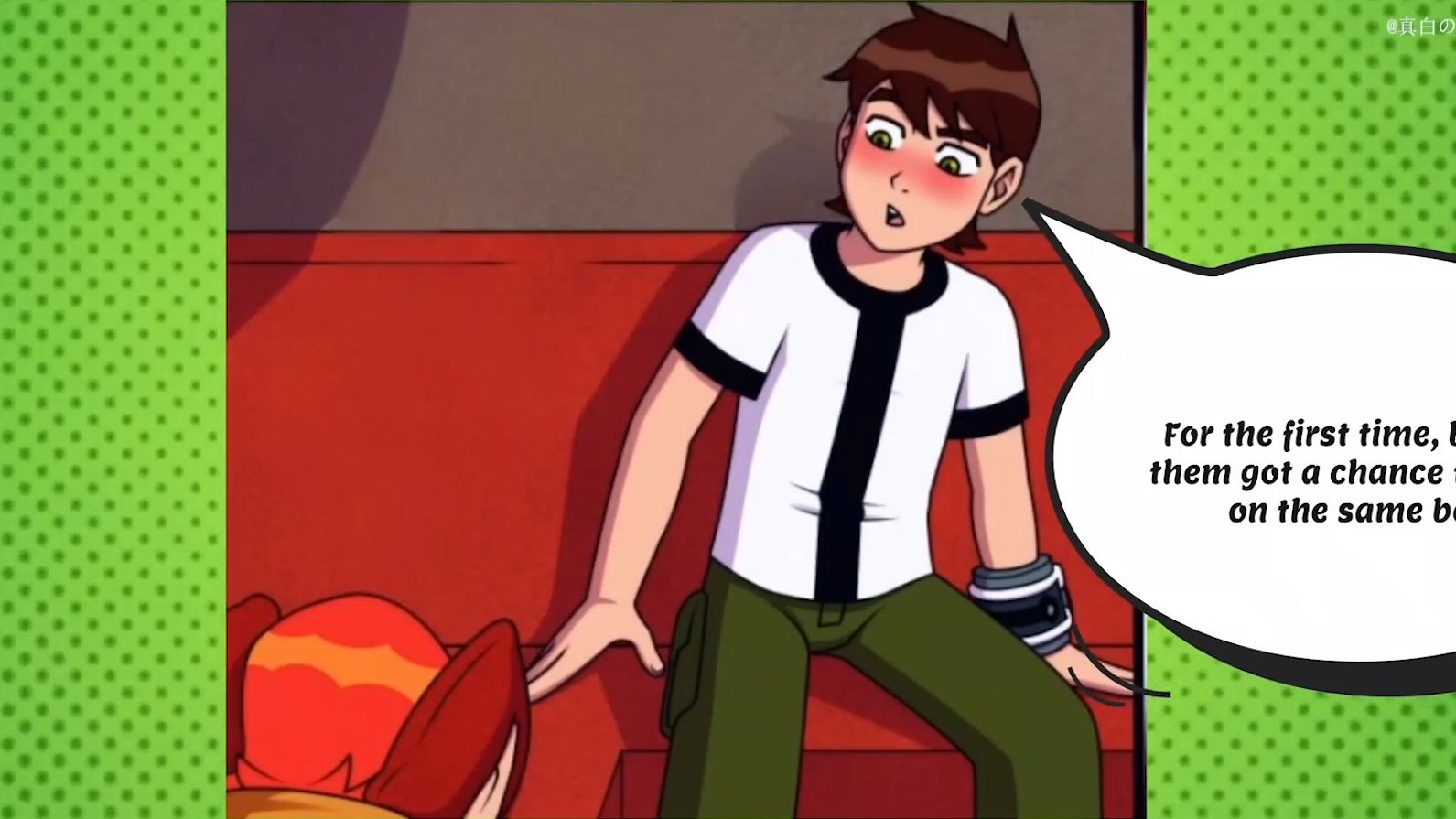 ben10少年骇客同人本子格温晚上见面.