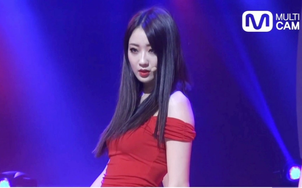 [图]【妖艳的红玫瑰】Nine Muses 朴景丽 成人礼 直拍 150305