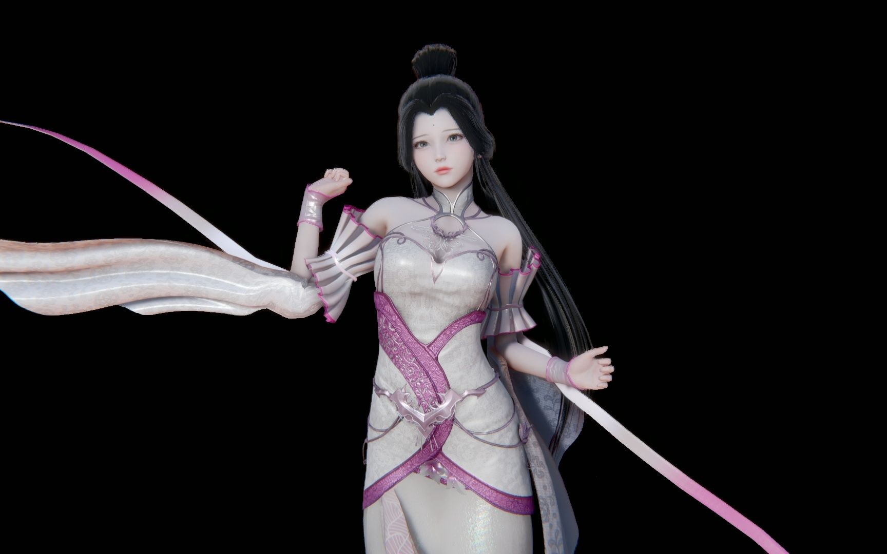 【hs2/vam/ai少女/甜心选择2/恋活】古风长裙人物卡mod