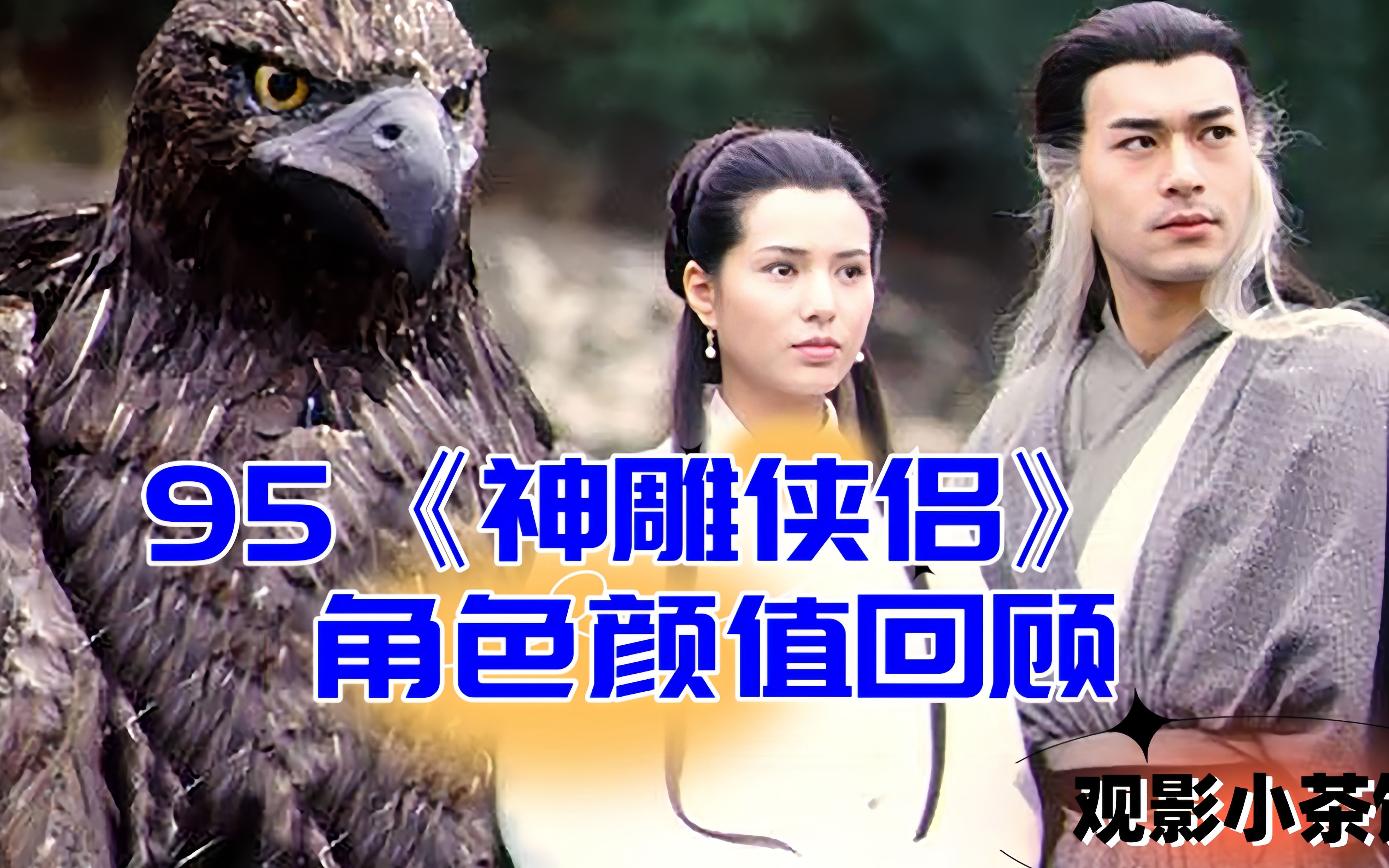 一帅九美,95神雕侠侣颜值欣赏,还记得当年你最喜欢谁吗-观影小茶馆