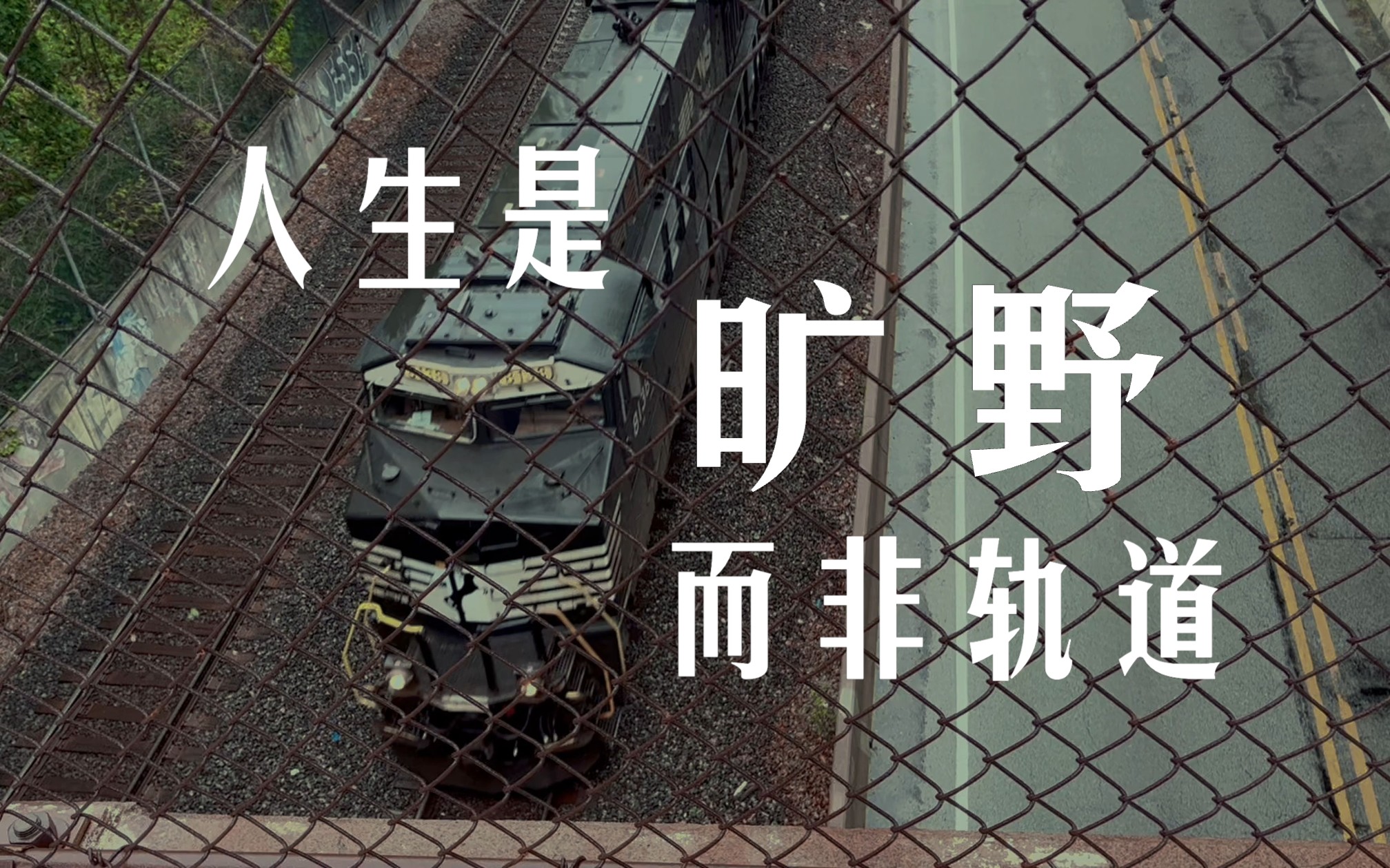 人生是旷野 而非轨道