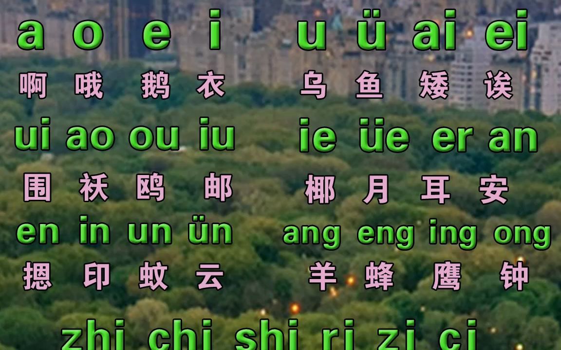 简单好学的汉语拼音字母表教程,学好拼音纠正发音,拼音打字哔哩哔哩bilibili