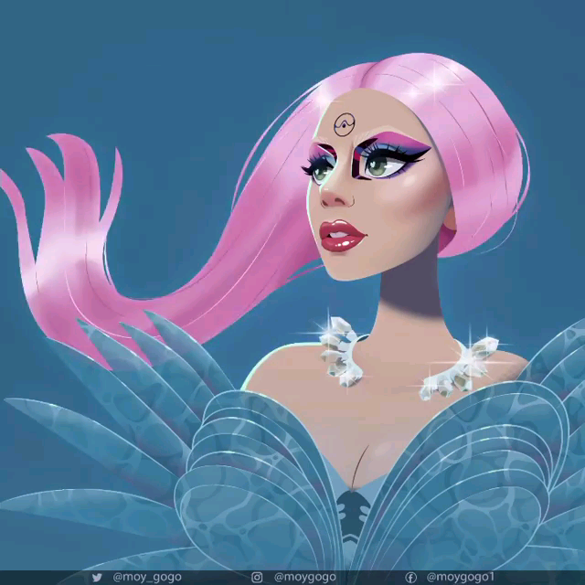 【lady gaga】ins:moygogo神仙画手