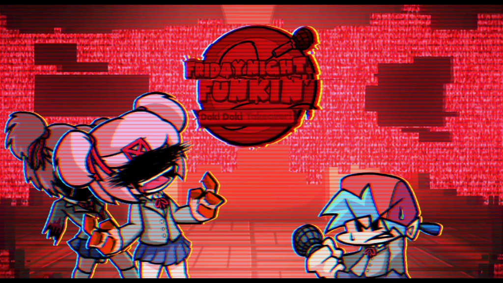 friday night funkin vs doki doki 文学部 natsuki