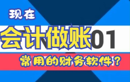 现在会计常用的记账软件有哪些?哔哩哔哩bilibili