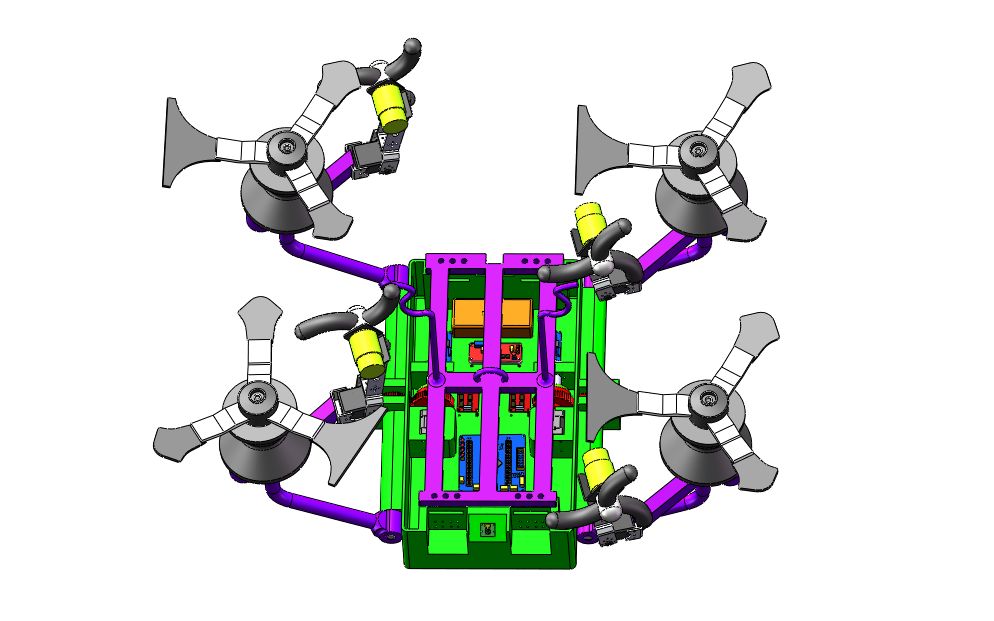 基于视觉识别的高压输电线智能除冰机器人 展示视频