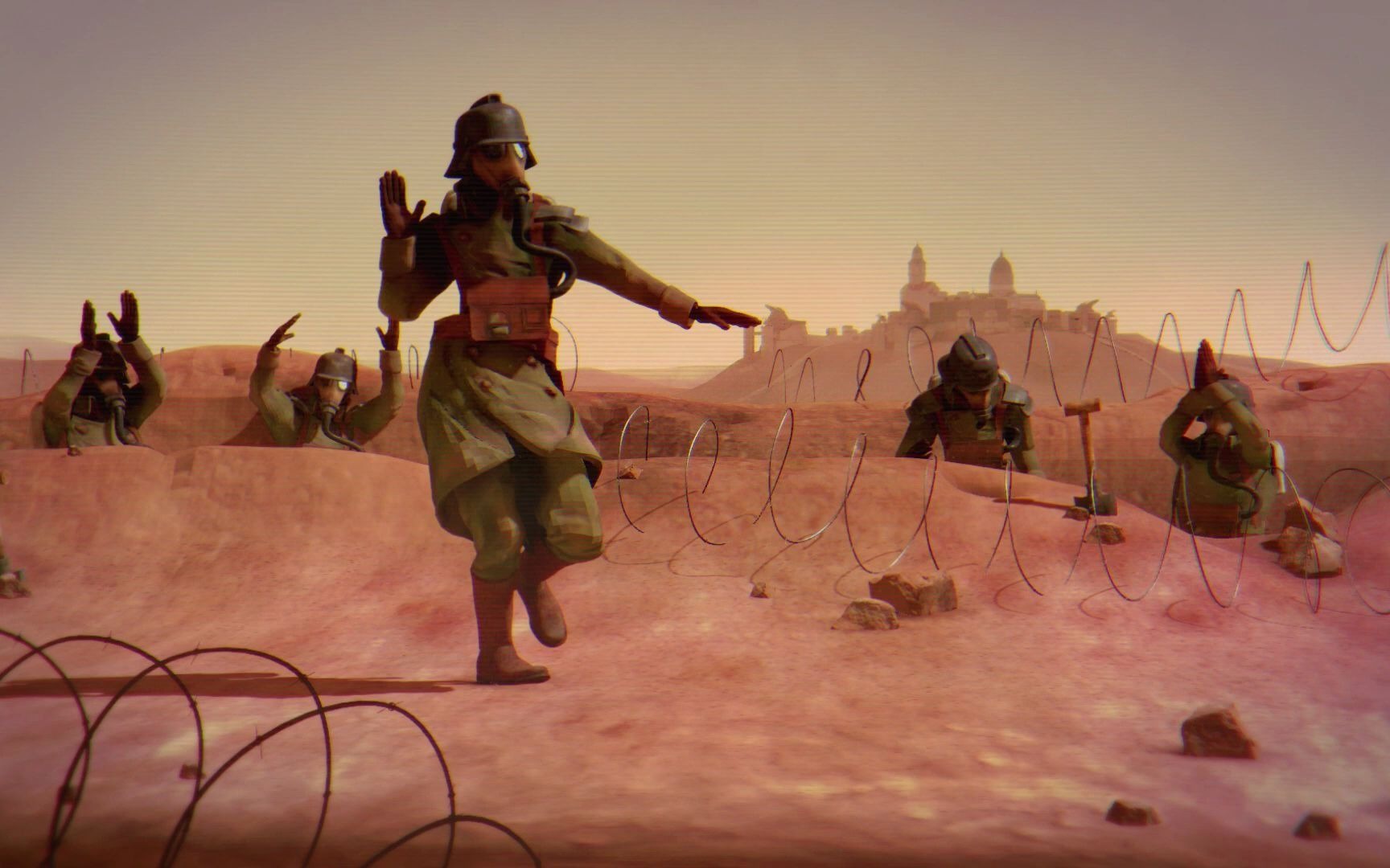 战锤40k趁政委不在放飞自我的克里格士兵