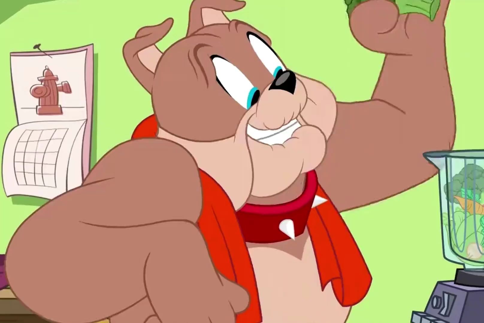 猫和老鼠:汤姆竟胆大到在斯派克头上动土 #童年动画 #动漫解说 #二