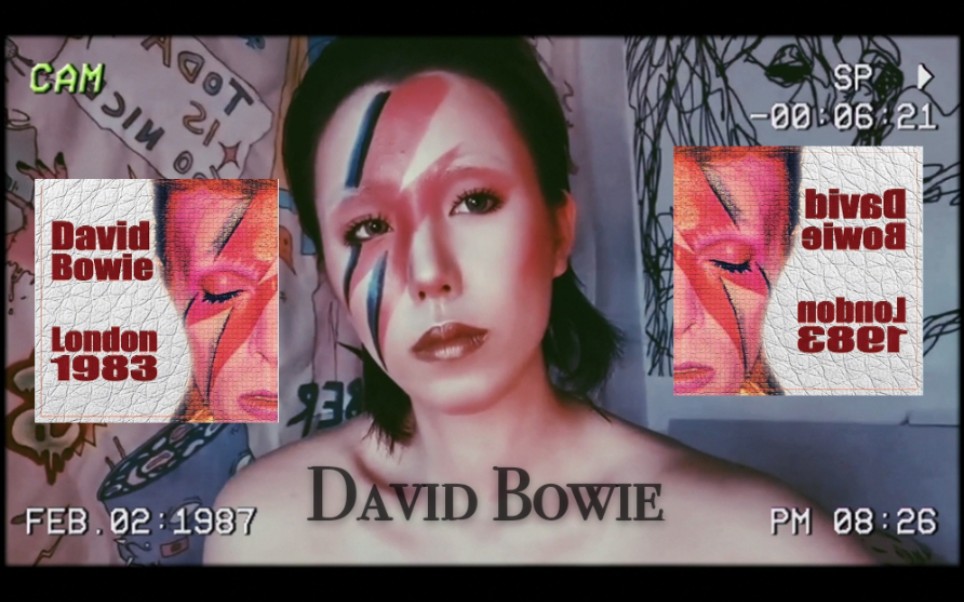 【david bowie makeup】大衛鮑伊7315閃電仿妝