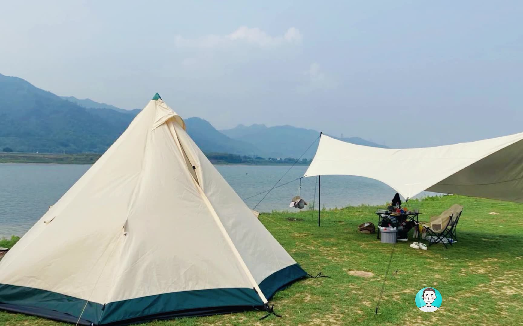 【2021年夏天露营】不知不觉夏天结束了,夏天露营可真热_哔哩哔哩