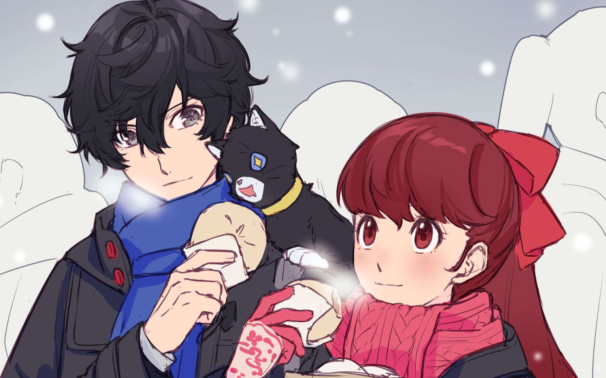 p5r 白色情人节 芳泽