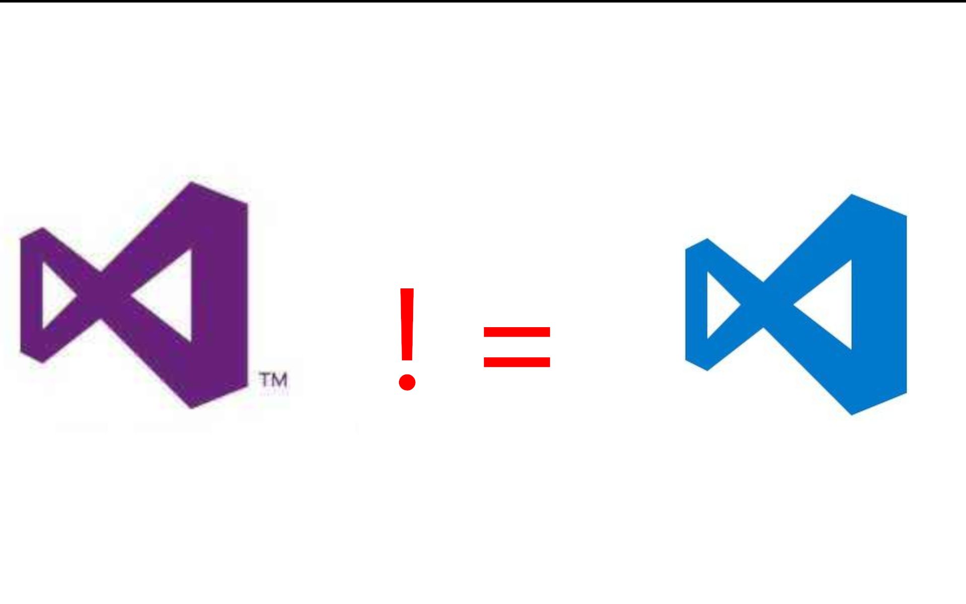 [图]原来Visual Studio 和VS Code不是一款软件啊