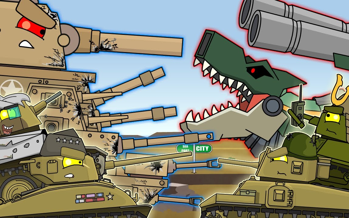 【坦克动画】太平洋战场第三季全集【合集】-无人类立场者-坦克动画