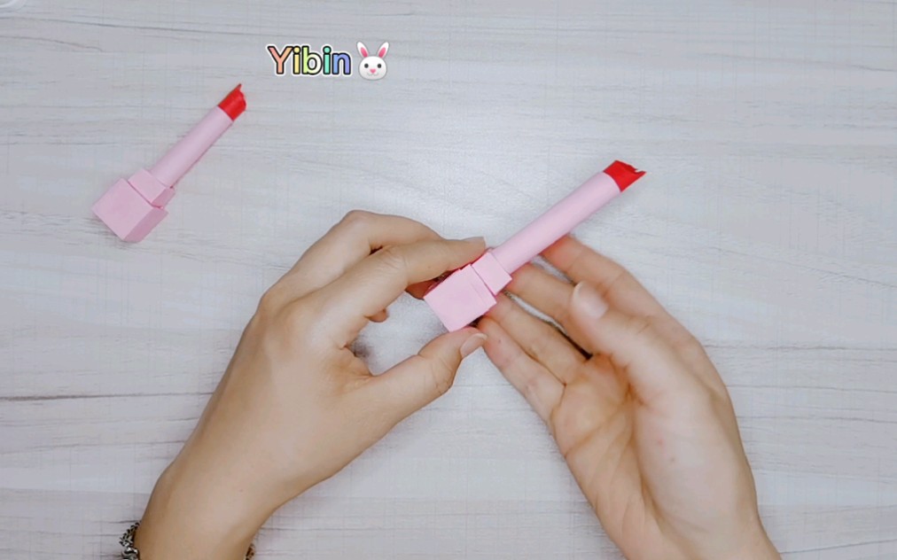 手工～口红折纸_哔哩哔哩_bilibili