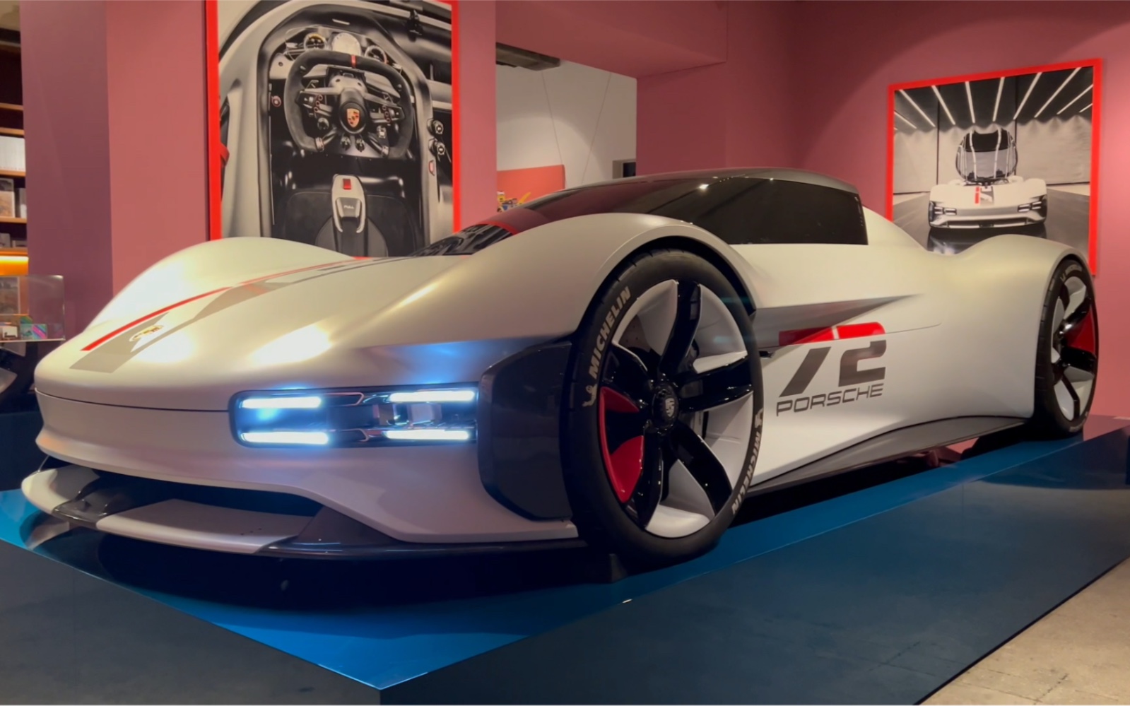 保时捷vision gt新概念车实拍_哔哩哔哩_bilibili