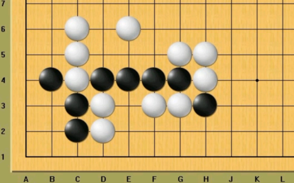 围棋经典死活题进阶系列(极限脱逃)