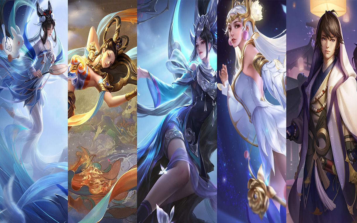 【王者荣耀】【嫦娥/杨玉环/女娲/奕星/貂蝉】中单小法王,峡谷持续