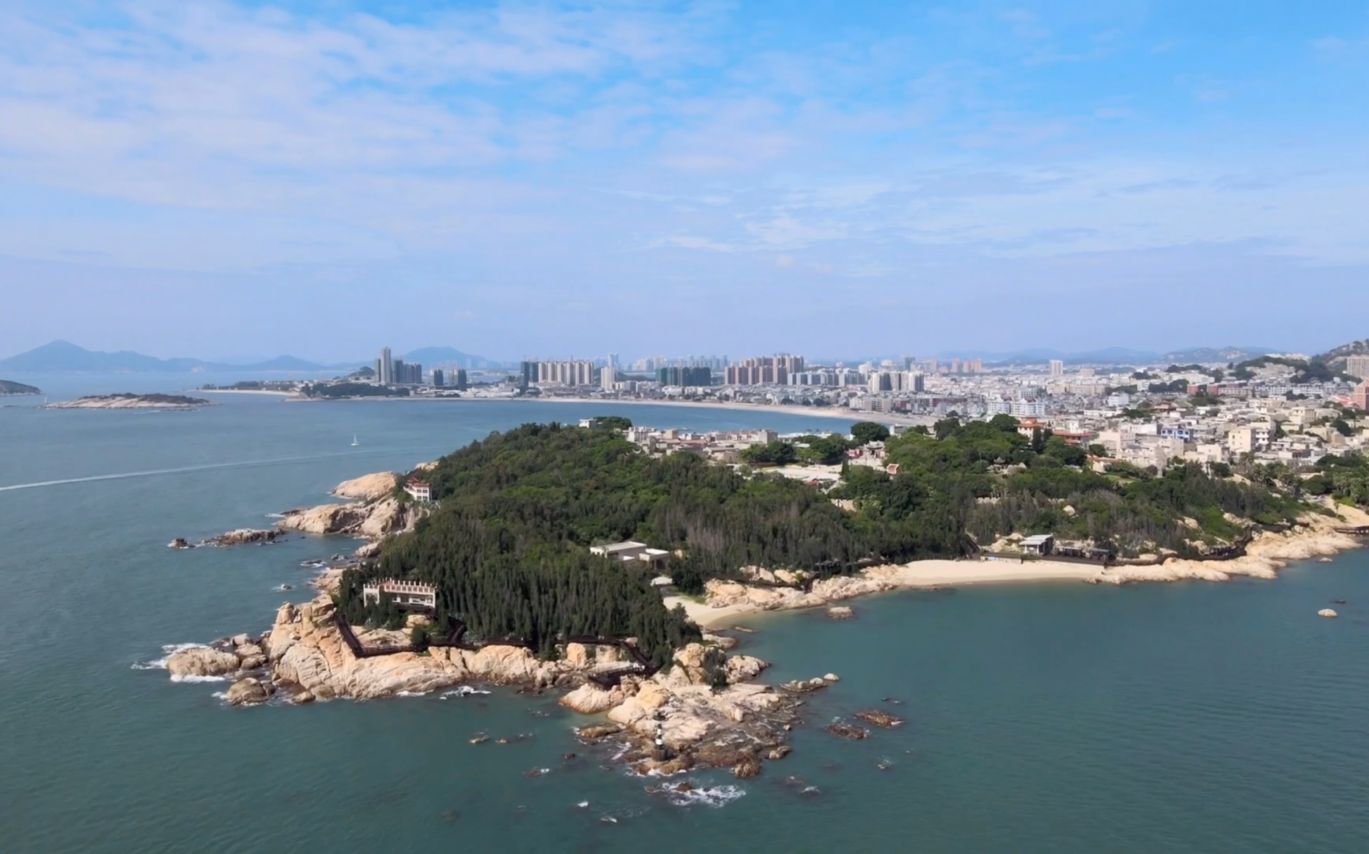 航拍福建东山岛