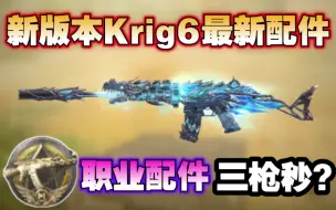 Télécharger la video: 新版本Krig6最新配件！职业配件三枪秒人？