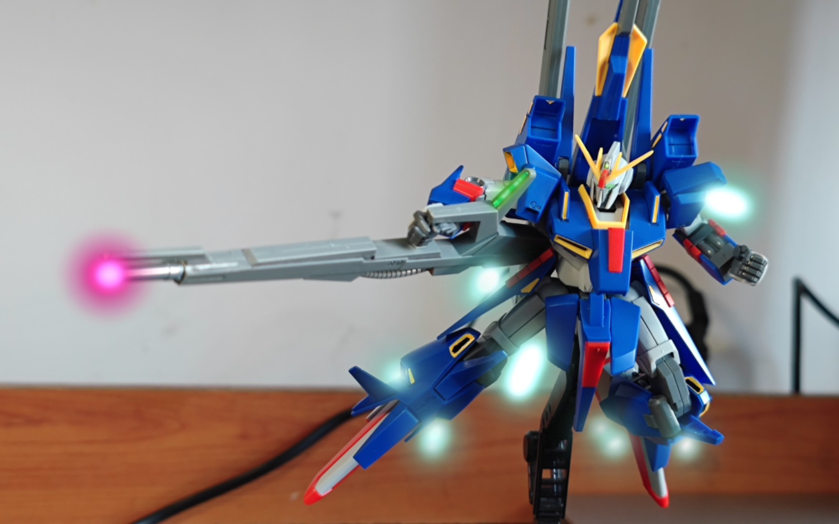 [性感拼装]黄色喷口得涂涂 zⅡ高达(z2) 机动战士高达