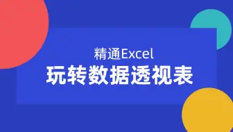 Excel数据透视表大全，3小时从小白到大神！