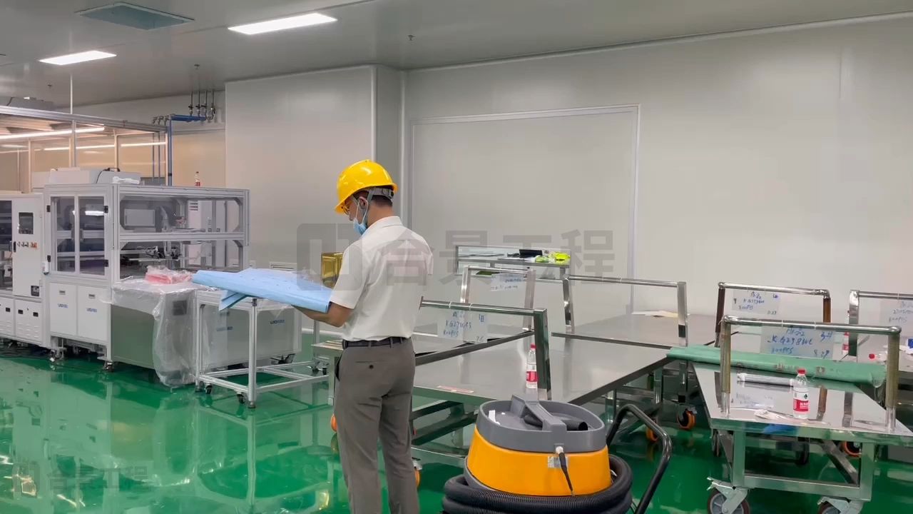 合景净化工程公司阐述锂电池洁净车间装修安全施工的标准与流程