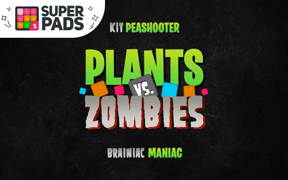 [图]如何用SuperPads弹Plants Vs. Zombies (植物战僵尸)的《Brainiac Maniac》【PEASHOOTER音乐包】